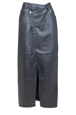 Outlet Alter Ego Leather Skirt Lima | Black... | | Little Soho