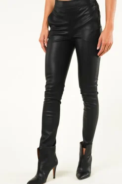 Fashion Dante 6 Leather Stretch Leggings Lebon | Black... | | Little Soho