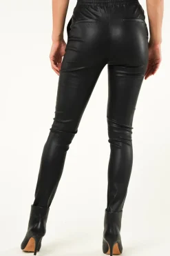Fashion Dante 6 Leather Stretch Leggings Lebon | Black... | | Little Soho