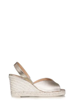 Discount Castaner Leather Wedges Brisa | Gold... | | Little Soho