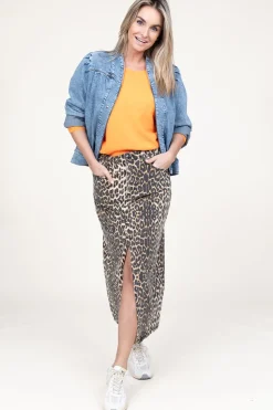 Outlet Co'Couture Leopard Print Maxi Skirt Leo | Animal Print... | | Little Soho