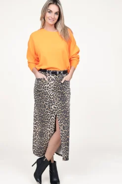 Outlet Co'Couture Leopard Print Maxi Skirt Leo | Animal Print... | | Little Soho