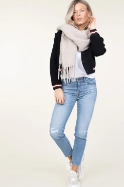 Best Sale ba&sh Lined Baseball Jacket Hugh | Black... | | Little Soho