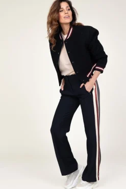 Best Sale ba&sh Lined Baseball Jacket Hugh | Black... | | Little Soho