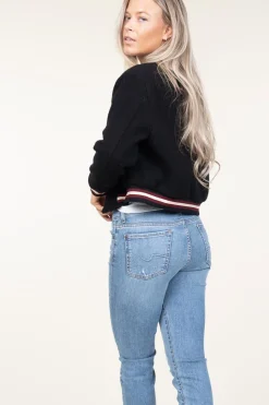 Best Sale ba&sh Lined Baseball Jacket Hugh | Black... | | Little Soho