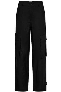Outlet Copenhagen Muse Linen Cargo Pants Natuli | Black... | | Little Soho
