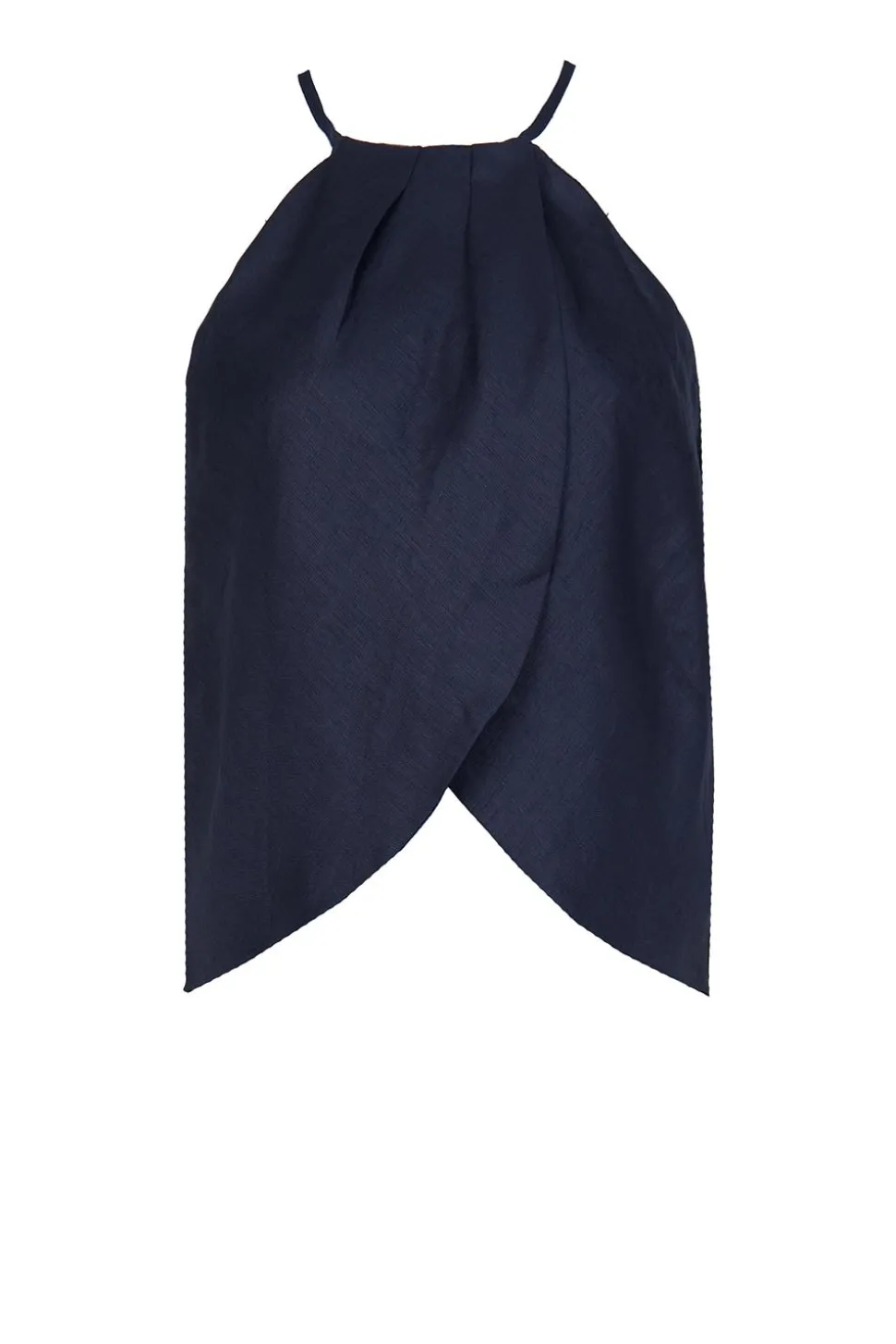 Store Greek Archaic Kori Linen Halter Top Pam | Black... | | Little Soho