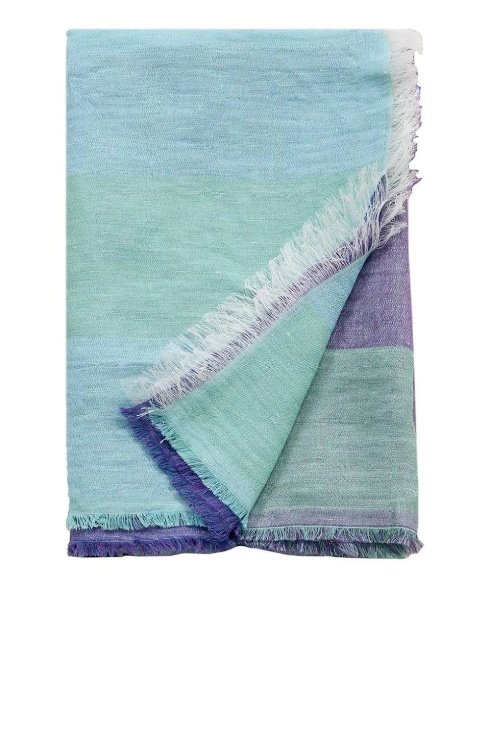 Cheap Moment Amsterdam Linen Mix Scarf With Print Tara | Multi... | | Little Soho