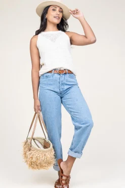 Flash Sale Louizon Linen Mix Top Shayke | Natural... | | Little Soho