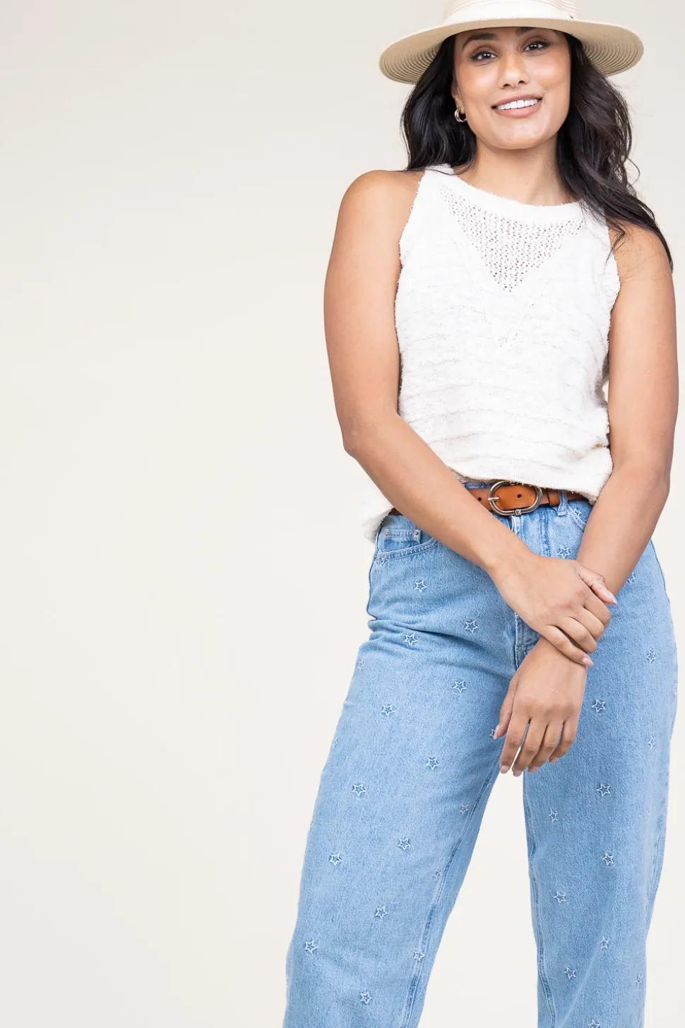 Flash Sale Louizon Linen Mix Top Shayke | Natural... | | Little Soho