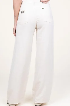 Best Lois Jeans Linen Trousers Skater | Ecru... | | Little Soho