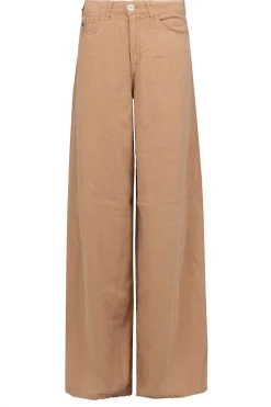 Cheap Lois Jeans Linen Wide Leg Pants Marlene | Camel... | | Little Soho