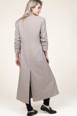 Clearance Second Female Long Coat Maxine | Beige... | | Little Soho