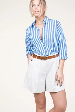 Hot Herskind Loose Short Lena | White... | | Little Soho