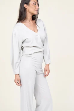 Cheap D-ETOILES CASIOPE Lurex Tricot Top Giorno | Natural... | | Little Soho