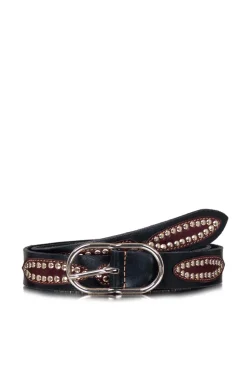 Outlet Antik Batik Luxe Leather Belt With Studs Jane | Black... | | Little Soho