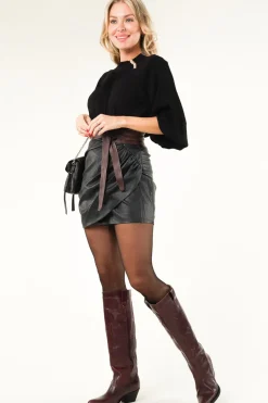 Cheap Toral Luxury Leather Western Boot Miu | Bordeaux... | | Little Soho