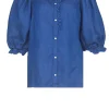 Fashion Louizon Lyocell Denim Blouse Patricia | Blue... | | Little Soho