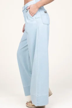 Hot Lois Jeans Lyocell Wide Leg Jeans Bauhaus | Blue... | | Little Soho