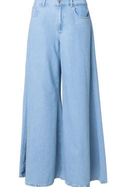 Online Liu Jo Lyocell Wide Leg Jeans Xitta | Blue... | | Little Soho