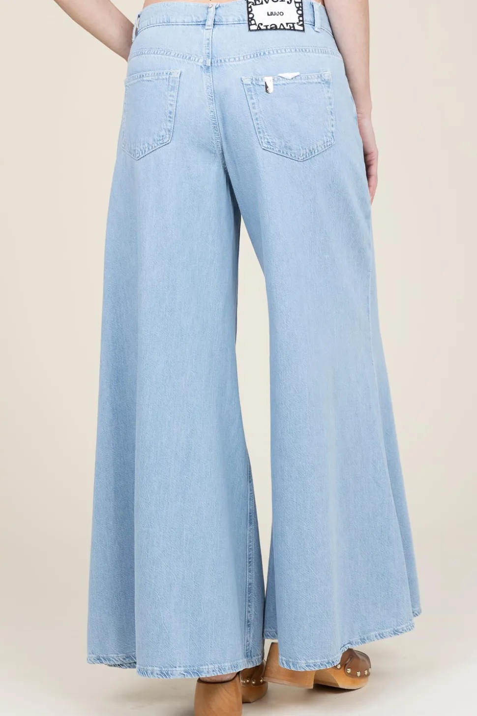 Online Liu Jo Lyocell Wide Leg Jeans Xitta | Blue... | | Little Soho