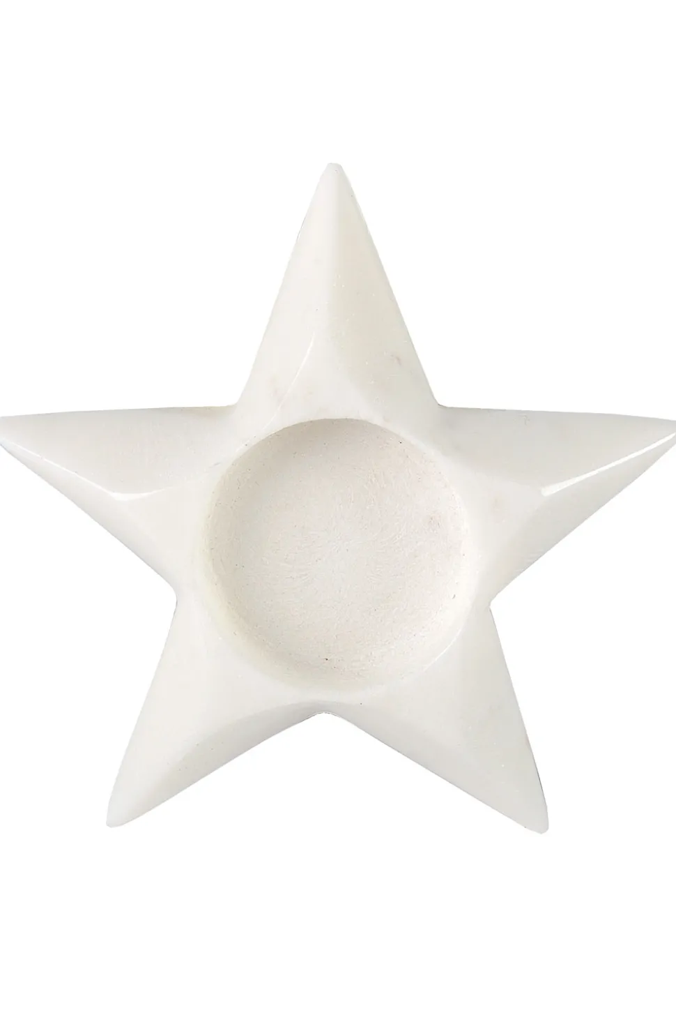 Flash Sale Little Soho Living Marble Tealight Holder Dove Star | White... | | Little Soho