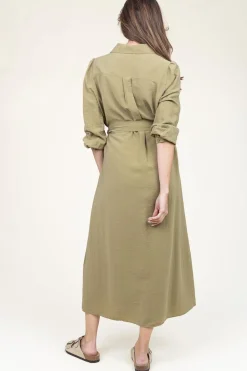 Flash Sale ba&sh Maxi Dress Lara | Green... | | Little Soho