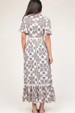 New Louizon Maxi Dress With Cut-Outs Menina | Natural... | | Little Soho