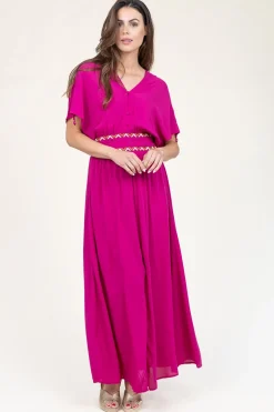 Cheap Dante 6 Maxi Dress With Embroidery Imperia | Pink... | | Little Soho