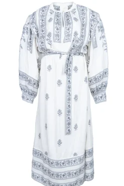 Best Stella Forest Maxi Dress With Embroidery Dorina | Natural... | | Little Soho