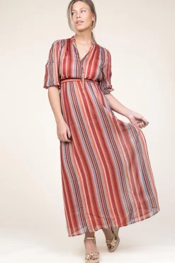 Cheap Liu Jo Maxi Dress With Lurex Tonnarella | Multi... | | Little Soho