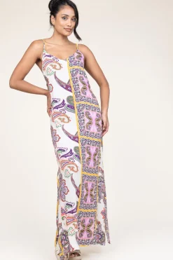 Shop Lollys Laundry Maxi Dress With Paisley Print Kaylee | Multi... | | Little Soho