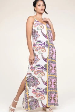 Shop Lollys Laundry Maxi Dress With Paisley Print Kaylee | Multi... | | Little Soho