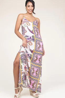 Shop Lollys Laundry Maxi Dress With Paisley Print Kaylee | Multi... | | Little Soho