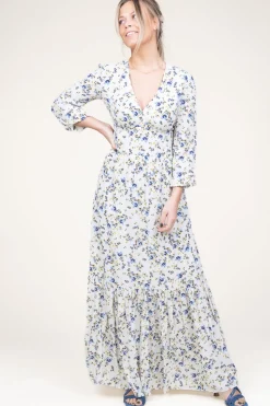 Best Sale Liu Jo Maxi Dress With Print Marausa | Natural... | | Little Soho
