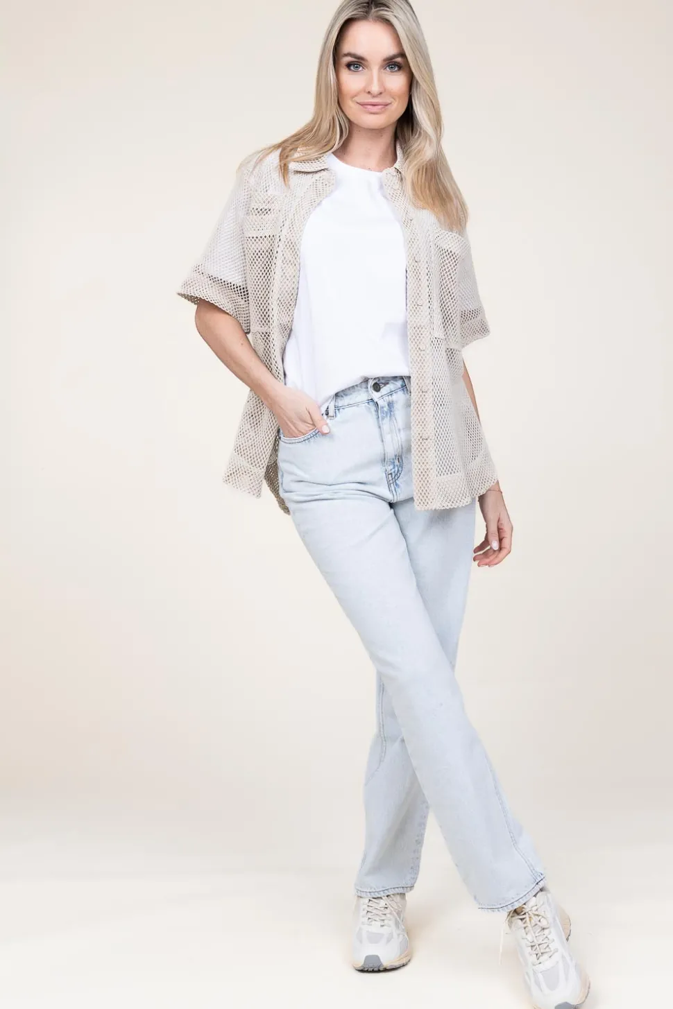 Cheap Copenhagen Muse Mesh Blouse Nina | Natural... | | Little Soho