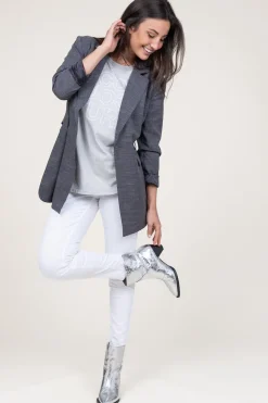 Best Sale Dante 6 Metallic Ankle Boots Kaia | Silver... | | Little Soho