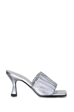 Best Ibana Metallic Heels Ambia | Silver... | | Little Soho