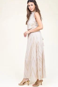 Online Ivylee Copenhagen Metallic Leather Sandals Flora | Gold... | | Little Soho