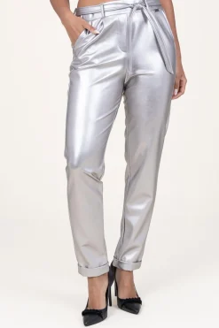 Online D-ETOILES CASIOPE Metallic Pants Fantasy | Silver... | | Little Soho