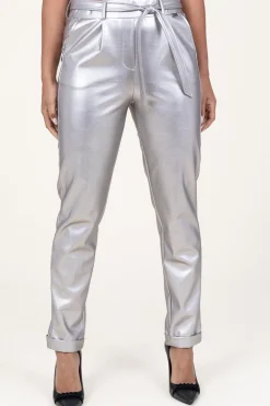 Online D-ETOILES CASIOPE Metallic Pants Fantasy | Silver... | | Little Soho