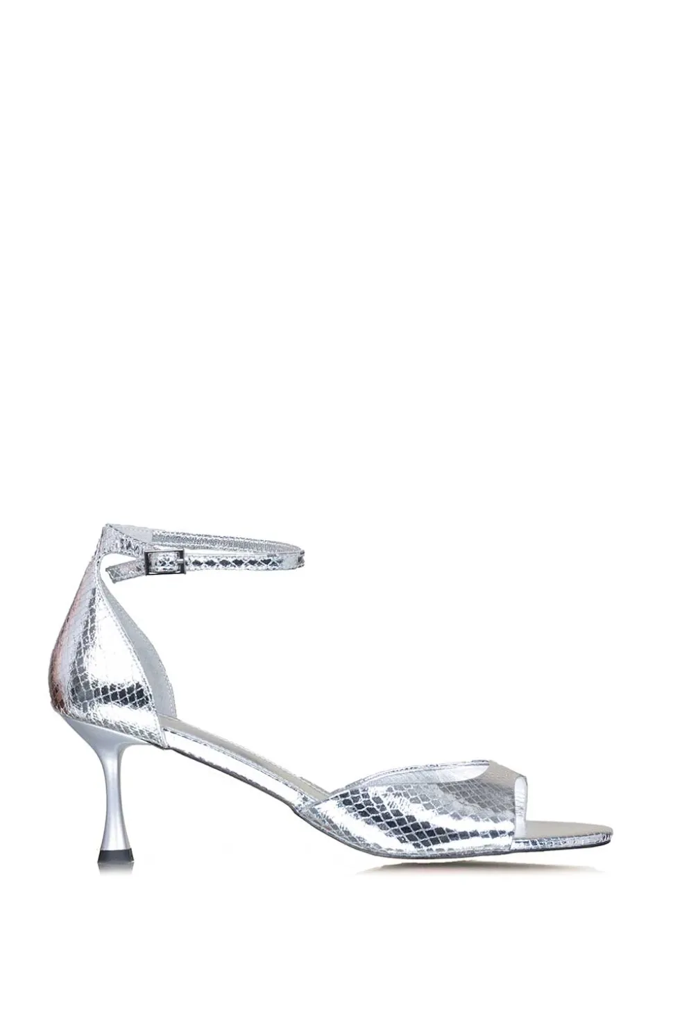 Cheap Toral Metallic Sandals With Heel Firenze | Silver... | | Little Soho