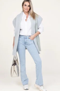 Discount 7 For All Mankind Mid Waist Bootcut Jeans Arise | Blue... | | Little Soho