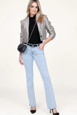 Discount 7 For All Mankind Mid Waist Bootcut Jeans Arise | Blue... | | Little Soho