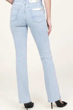 Discount 7 For All Mankind Mid Waist Bootcut Jeans Arise | Blue... | | Little Soho