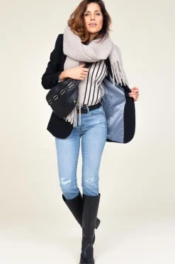 Flash Sale 7 For All Mankind Mid Waist Skinny Jeans Roxanne | Blue... | | Little Soho