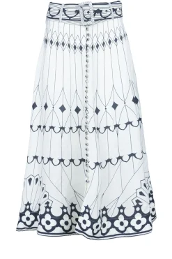 Outlet Scarlett Poppies Midi Skirt Paula | Natural... | | Little Soho