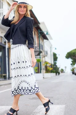 Outlet Scarlett Poppies Midi Skirt Paula | Natural... | | Little Soho