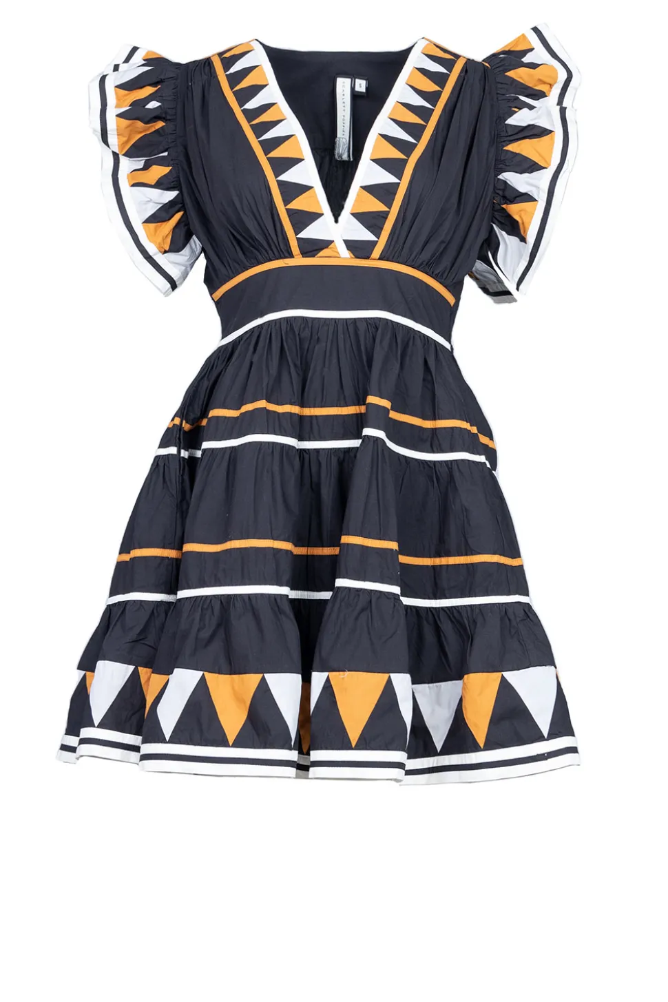 Sale Scarlett Poppies Mini Dress Tricolore | Black... | | Little Soho