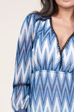 Flash Sale Liu Jo Mini Dress With Ethnic Print Sunshine | Blue... | | Little Soho